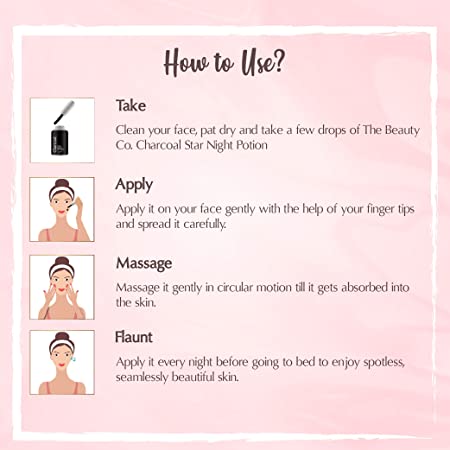 the beauty co Charcoal Star Night Potion